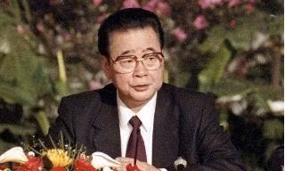 资料图：中国国务院原总理李鹏 图自因特网