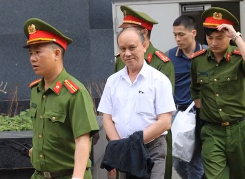 被告人陈文明。图自越通社 被告人陈文明。图自越通社