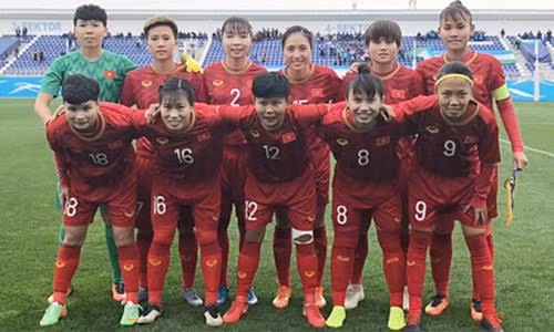 越南国家女子足球队。图自因特网