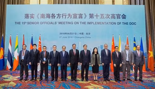 落实《东海各方行为宣言》第15次高官会在中国湖南举行 ảnh 2