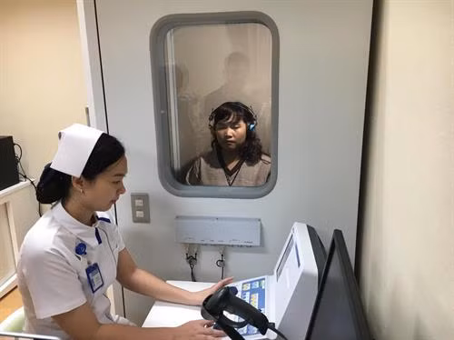 满足国际标准的健康体检中心。 图自越通社 满足国际标准的健康体检中心。 图自越通社