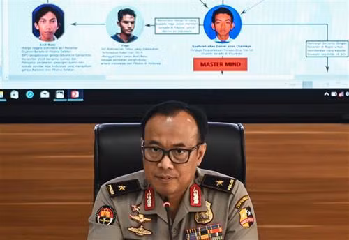 印度尼西亚国家警察发言人Dedi Prasetyo少将。图自越通社