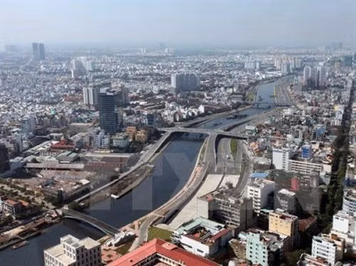 胡志明市场景 图自越通社 胡志明市场景 图自越通社
