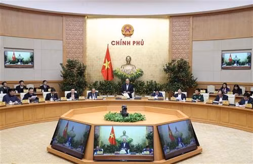 会议全景。图自越通社 会议全景。图自越通社