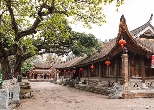 北宁省同忌村的同忌亭拥有200多年历史。图自互联网 北宁省同忌村的同忌亭拥有200多年历史。图自互联网