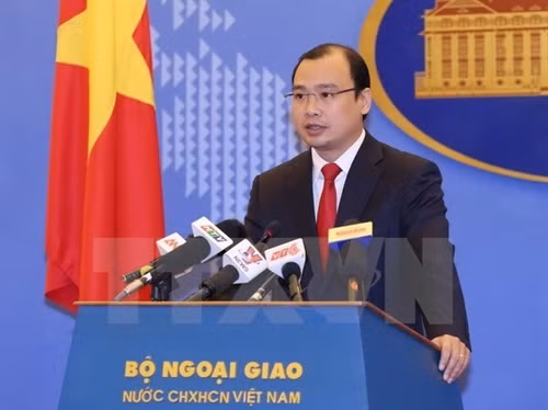 越南外交部发言人黎海平(图片来源:越通社) 越南外交部发言人黎海平(图片来源:越通社)