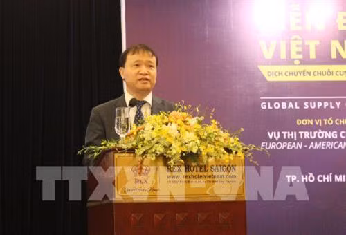 越南工贸部副部长杜胜海。图自越通社 越南工贸部副部长杜胜海。图自越通社