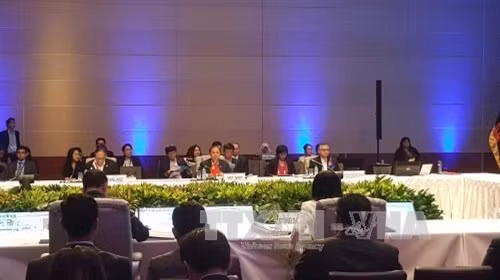 会议场景。(图片来源:越通社) 会议场景。(图片来源:越通社)
