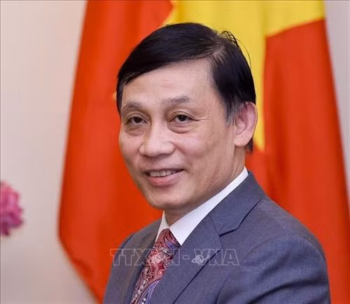 越南外交部副部长黎怀忠。图自越通社 越南外交部副部长黎怀忠。图自越通社