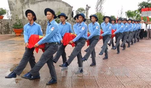 追悼会和为其遗骸举行安葬仪式。(图片来源:越通社) 追悼会和为其遗骸举行安葬仪式。(图片来源:越通社)