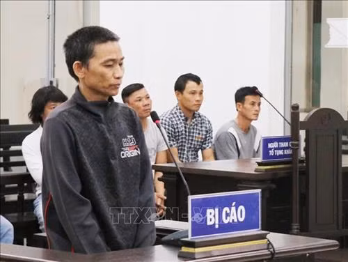 被告人潘文平。图自越通社 被告人潘文平。图自越通社