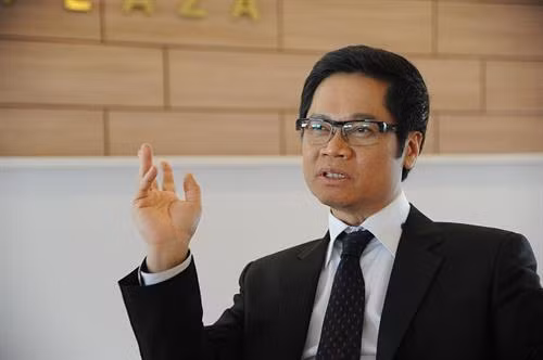 越南工商会主席武进禄。图自越通社 越南工商会主席武进禄。图自越通社