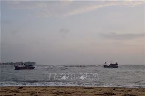 QNg 92363 TS 号渔船。图自 越通社 QNg 92363 TS 号渔船。图自 越通社