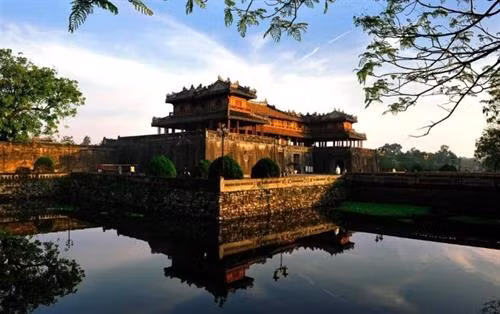 顺化古都遗迹区。(图片来源于互联网) 顺化古都遗迹区。(图片来源于互联网)
