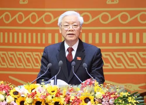 越共中央总书记、国家主席阮富仲。图自越通社
