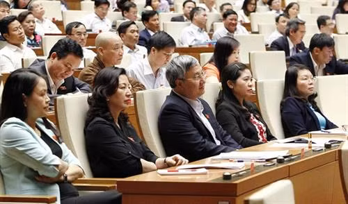 各国会代表。（图片来源：越通社）