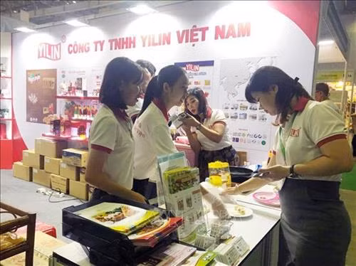 越南国际食品饮料展及越南加工技术及包装设备展览会开幕。图自越通社 越南国际食品饮料展及越南加工技术及包装设备展览会开幕。图自越通社
