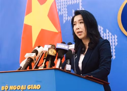 越南外交部发言人黎氏秋恒。图自越通社 越南外交部发言人黎氏秋恒。图自越通社