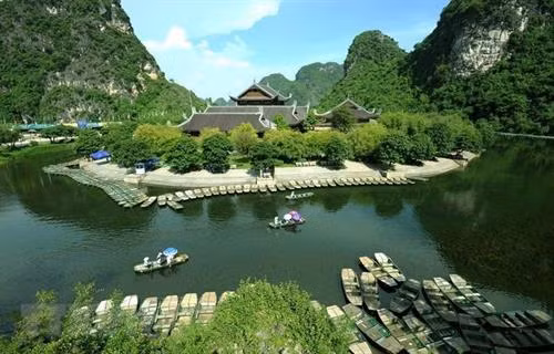 宁平省长安生态旅游区。图自越通社