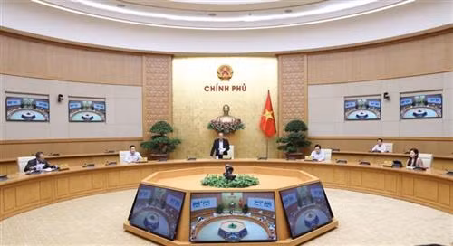 会议场景。图自越通社