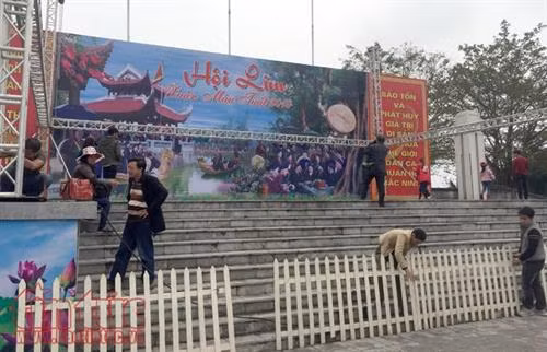 林庙会。（图片来源：越通社）