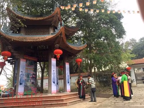 林庙会。（图片来源：越通社）