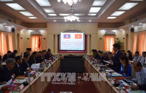 会谈场景。(图片来源:越通社) 会谈场景。(图片来源:越通社)