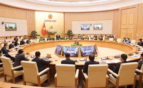 会议场景。图自越通社 会议场景。图自越通社