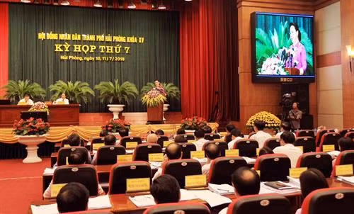 会议场景。越通社记者 仲德 摄