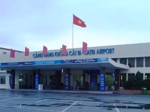 海防市吉碑航空港。(图片来源于网络) 海防市吉碑航空港。(图片来源于网络)