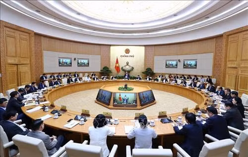 会议场景 图自越通社 会议场景 图自越通社