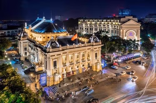 河内大剧院。(图片来源:互联网) 河内大剧院。(图片来源:互联网)