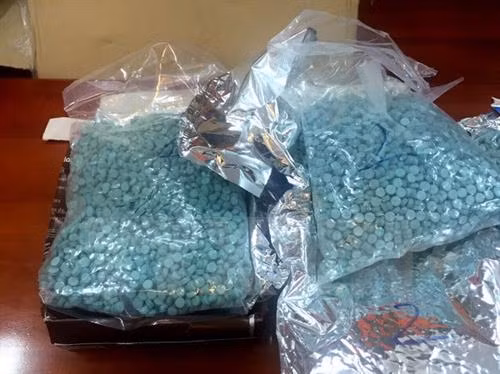 附图:缴获的毒品。(图片来源:越通社) 附图:缴获的毒品。(图片来源:越通社)