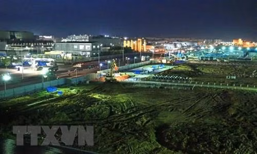 韩国三星（越南）电子有限责任公司。图自越通社