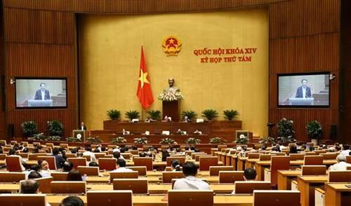会议场景。图自越通社 会议场景。图自越通社