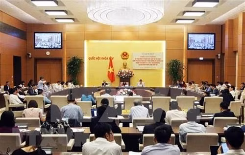 越南国会司法委员会于9月3日在河内召开。图自越通社