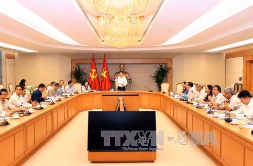 会议全景。(图片来源:越通社) 会议全景。(图片来源:越通社)