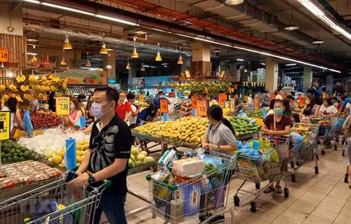 资料图 图自越通社