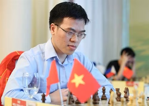 越南棋手黎光廉。(图片来源:因特网) 越南棋手黎光廉。(图片来源:因特网)