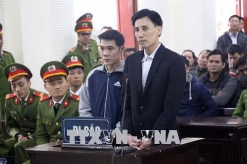 被告人黄德平。越通社记者 碧惠 摄