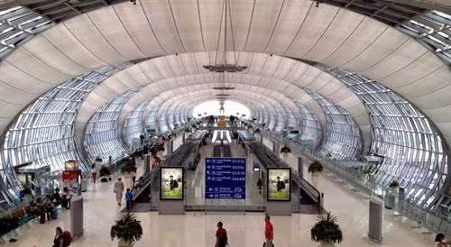 附图。曼谷素万那普国际机场。图自因特网 附图。曼谷素万那普国际机场。图自因特网