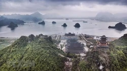 三祝寺群。图自越通社 三祝寺群。图自越通社