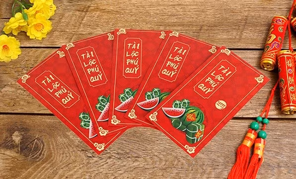 派压岁钱——越南人春节传统习俗
