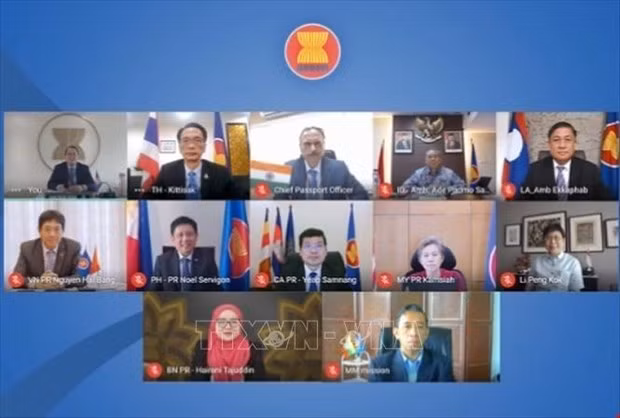 东盟与印度联合合作委员会第21次会议以视频形式召开