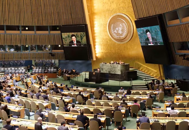第77届联合国大会：越南政府副总理范平明强调加强国际团结与合作的重要性
