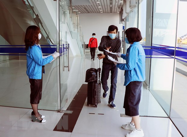 附图。图自越通社 越南无新增新冠肺炎确诊病例 数百人的检测结果呈阴性反应 ảnh 1