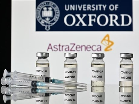 AstraZeneca新冠疫苗 图自越通社 2月底首批20.4万剂新冠疫苗抵达越南 ảnh 1