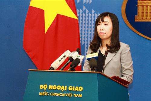 外交部发言人黎氏秋恒。（图片来源：越通社）