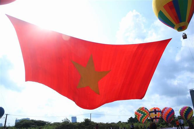 胡志明市举行庆祝国庆节活动 图自越通社 多国领导人向越南领导人发来贺电和贺信 祝贺越南国庆77周年 ảnh 2
