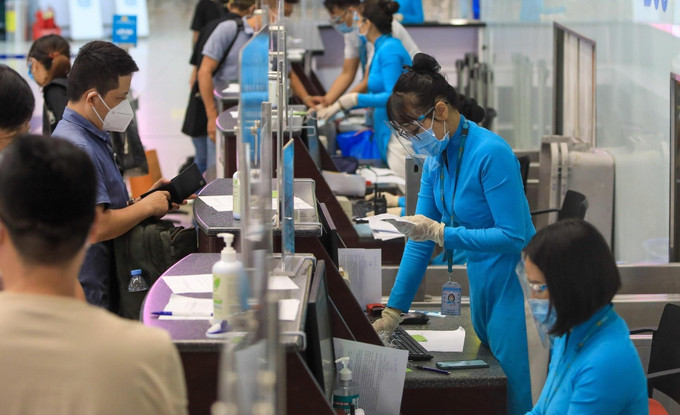 胡志明市加强航空入境人员管控。图自越通社 胡志明市部署监测猴痘疫情的应对方案 ảnh 1